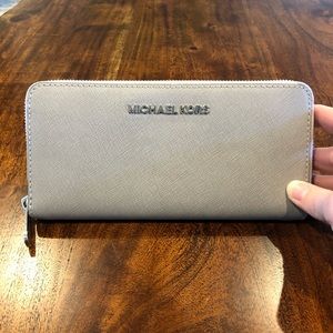 Michael Kors gray wallet